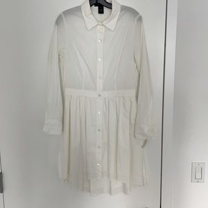 NWT Pink Tartan Shirt Dress